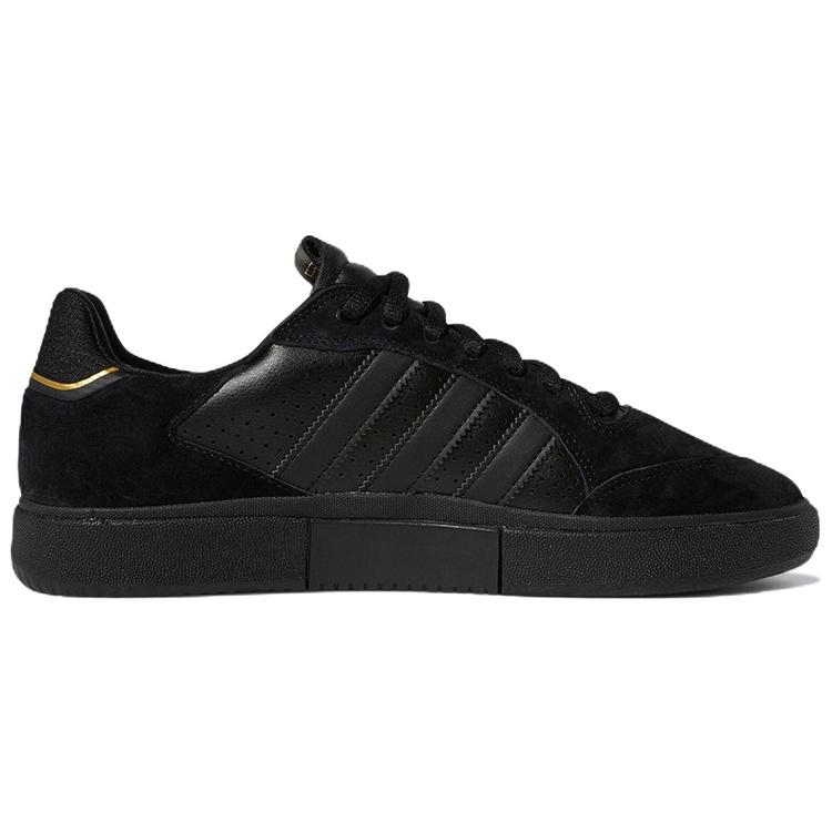 adidas Мужские низкие кроссовки Tyshawn 'Black Gold Metallic' GW3178
