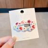 Creative Cartoon Cute Sweet Colorful Hairpin For Women Girls  Kawaii Bangs Hair Clip Side Clip Headwear Hair Accessories