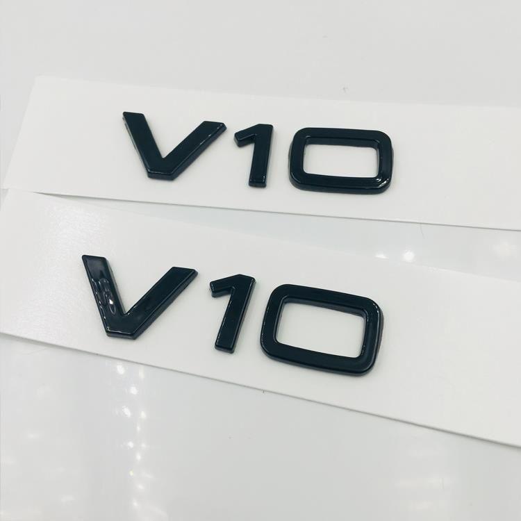 new R8 4Ring logo ABS Black Car Hood Front Grill Emblem Rear Trunk Badge Sticker R8 Sticker V10 Emblem Car Accessories
