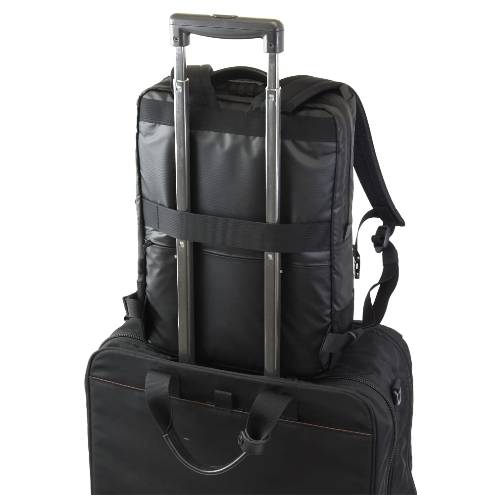 3318MB Well Organized Slim Plus Unisex [Manhattan Passage] Backpack, 2.1 (Midnight Blue)