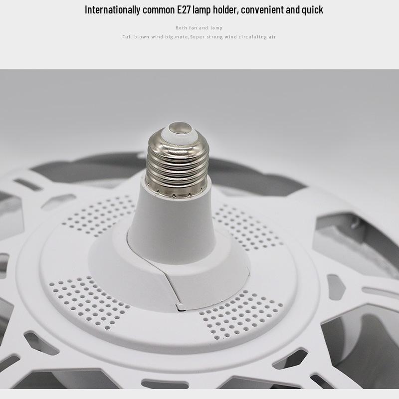 Скандинавский светодиодный потолочный вентилятор с пультом - Минималистичный круглый дизайн для современной спальни или ресторана