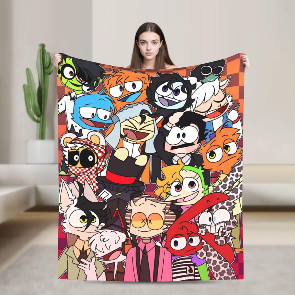 Comedy 31 Minutos Sketches Blanket Quality Warm Bedding Throws Winter Airplane Travel Couch Chair Novelty Bedspread
