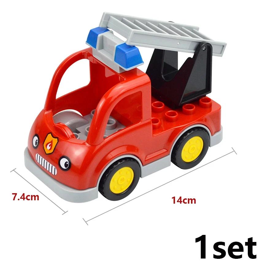 Big Size Building Blocks Figuers Furniture House Table Chair TV Bed Sofa Door Bathroom Kitchen Pillar Large Brick Toys Duploes
