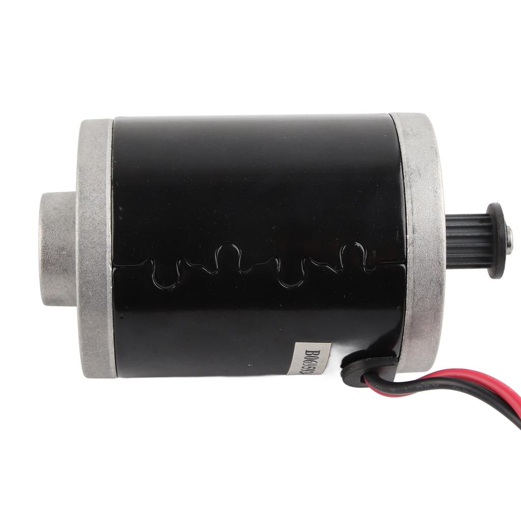 Electric Bike Motor DC 24V 120W Aluminium Alloy Low Noise Pure Copper Coil Brushed Electric Motor