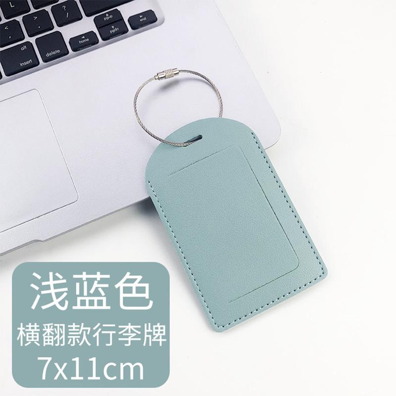 ЛОГОТИП можно заказать Утолщенная ПУ кожа с напечатанной бумажной карточкой-этикеткой Нержавеющий шнурок Парная багажная бирка в виде самолета