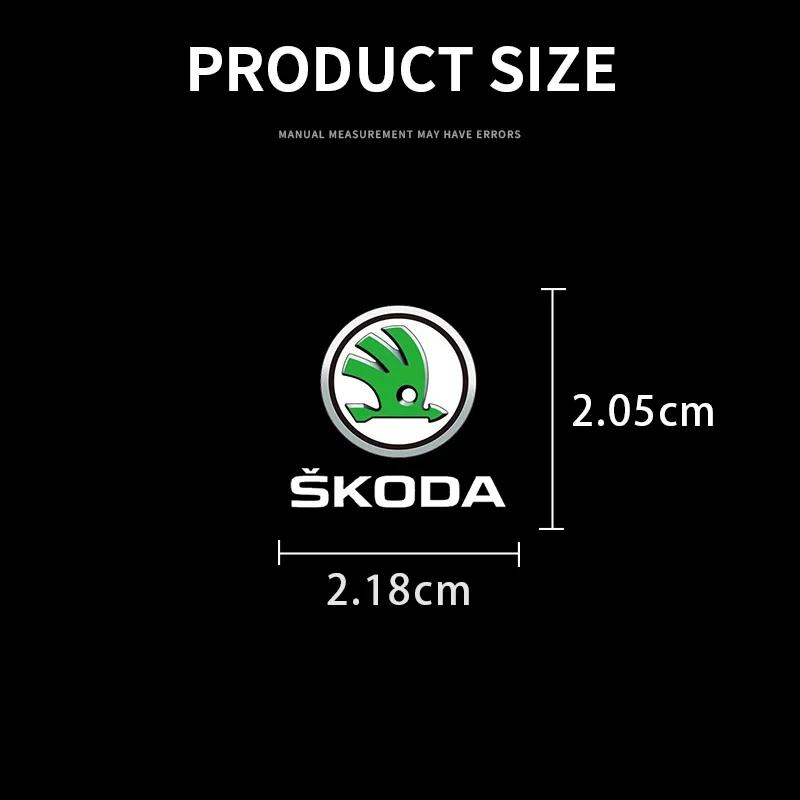 Car Sticker 2025 New Car Door Handle Stickers Car Window Wiper Decor Emblem For Skoda Rapid Octavia A2 A4 A5 A7 Karoq Fabia Kodi