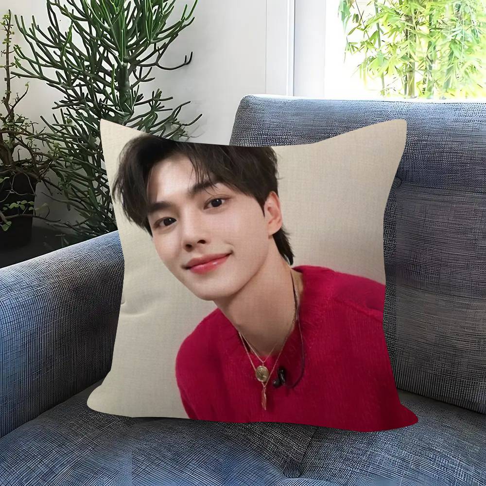 Kpop Actor Hot SSong Kang Pillow Gift Home Office Decoration Bedroom Sofa Car Cushion Cover case 45x45