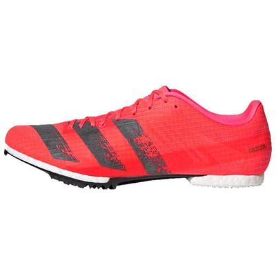Adizero MD Амортизаторы Нескользящие Износостойкие Низкие Беговые Кроссовки для Спринта Унисекс Красные Кроссовки EG6160