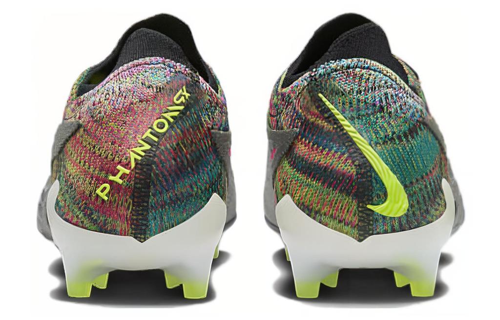 Nike Gripknit Phantom Gx Elite Fusion Fg Черный Белый Синий Светящийся Вольт DV6971-071