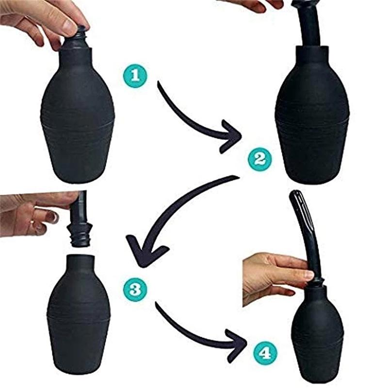 Cleaner Enema Anal Plug Buttplug BDSM Clyster Sex Toys for Women Men Gay Hygiene Vagina Anal Adult Products Anal Cleaning Tube