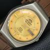 АВТОМАТИЧЕСКИЕ ВИНТАЖНЫЕ МУЖСКИЕ ЧАСЫ ORIENT CRYSTAL ЯПОНИЯ ЗОЛОТИСТОГО ЦВЕТА a707780-1