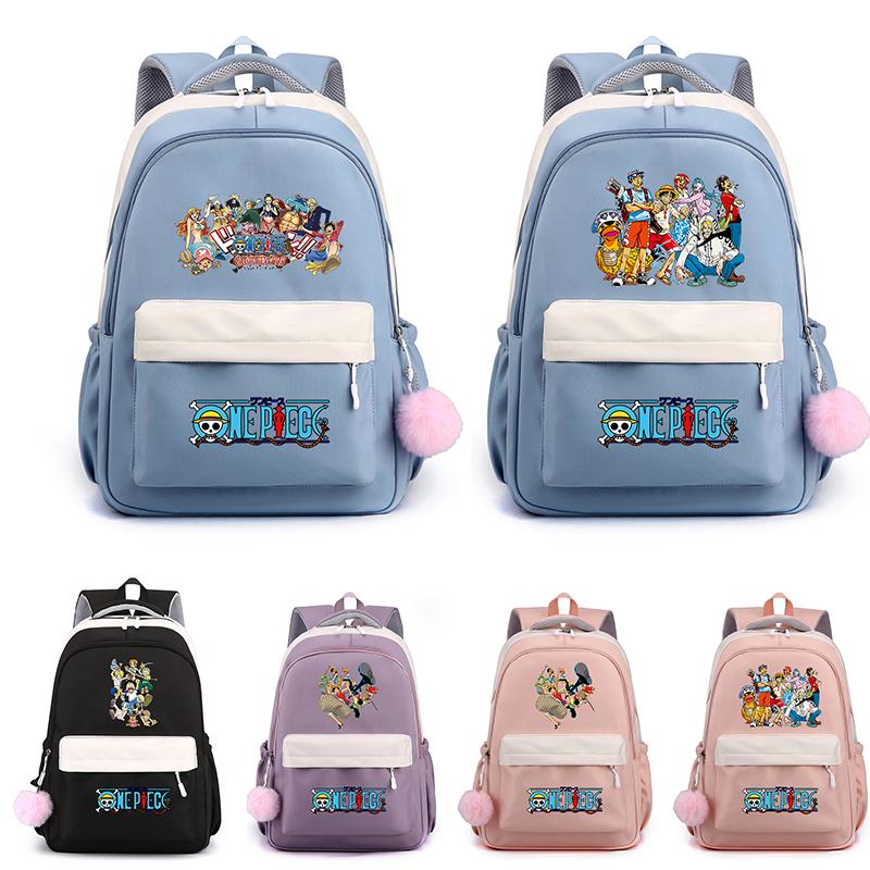 Anime Backpack Children Girls Boy Schoolbag Kawaii Kids Gift Women Travel Bags Teen Student Back To School Rucksack