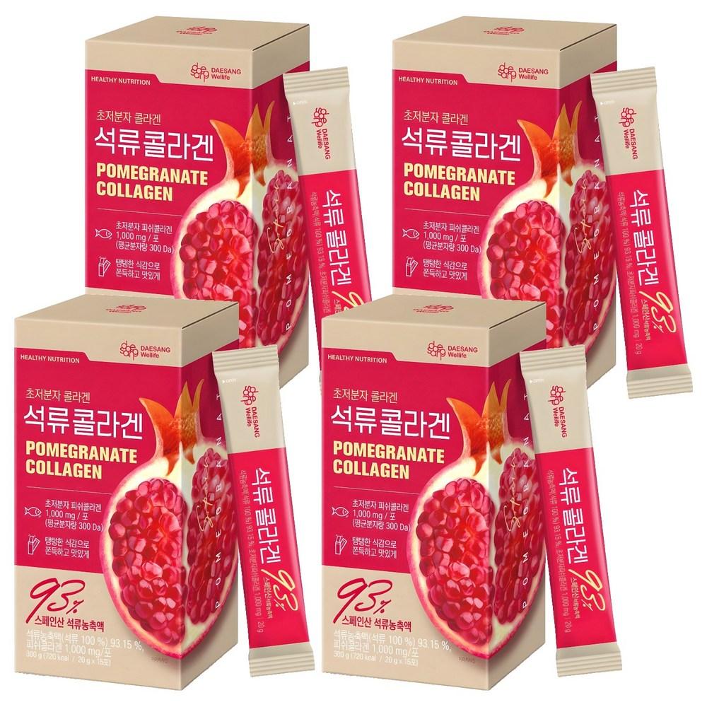 Daesang Wellife Pomegranate Collagen 300g 4 pcs Ingredients: may be subject to change at the manufacturer’s discretion. For | 300g 4 pcs