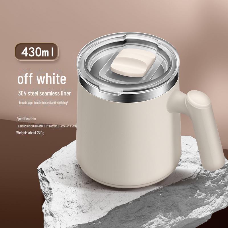 Переносная кружка из нержавеющей стали 304 в форме арбуза — двухслойная, с защитой от ожогов, с крышкой для кофе и чая