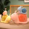 20-60cm Snails Plush Toy Stuffed Animals Cute Cartoon Snail Soft Doll Pillow Kids Toys Birthday Christmas Gift
