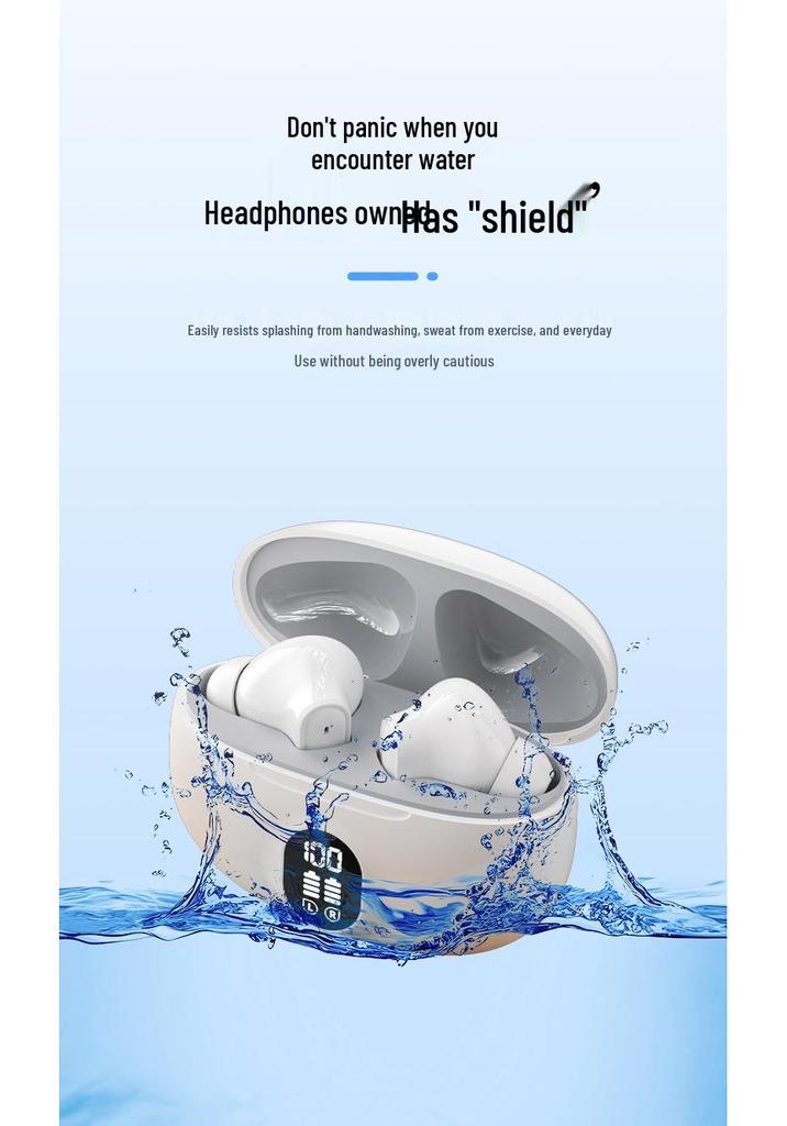 Беспроводные Bluetooth-наушники-вкладыши K12 с превосходным временем автономной работы, стереозвуком и шумоподавлением для спорта