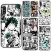 My Hero Academia Deku Manga Collage Case For Huawei P30 Lite P40 P20 Pro P Smart Z 2019 Nova 5T Honor 50 10 Lite 10i 8X 9X 8A