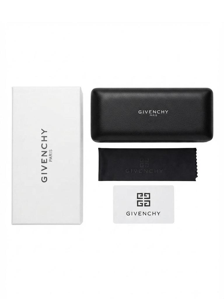 Givenchy Набор футляров для очков Жесткий кожаный футляр для хранения солнцезащитных очков с салфеткой для чистки Оригинальная подарочная упаковка Защитный чехол для очков Дорожный аксессуар