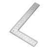 Cnrfeoap Upgraded Framing Ruler, L-Shaped Metal Square for Woodworking, 15cm X 10cm, Stainless Steel, Single Item