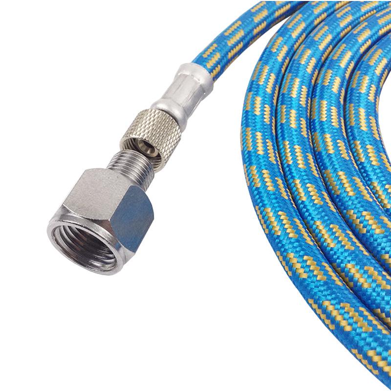 Model Painting Airbrush Hose - 1.8m Air Compressor Connection with 1/8 to 1/4 Adapter