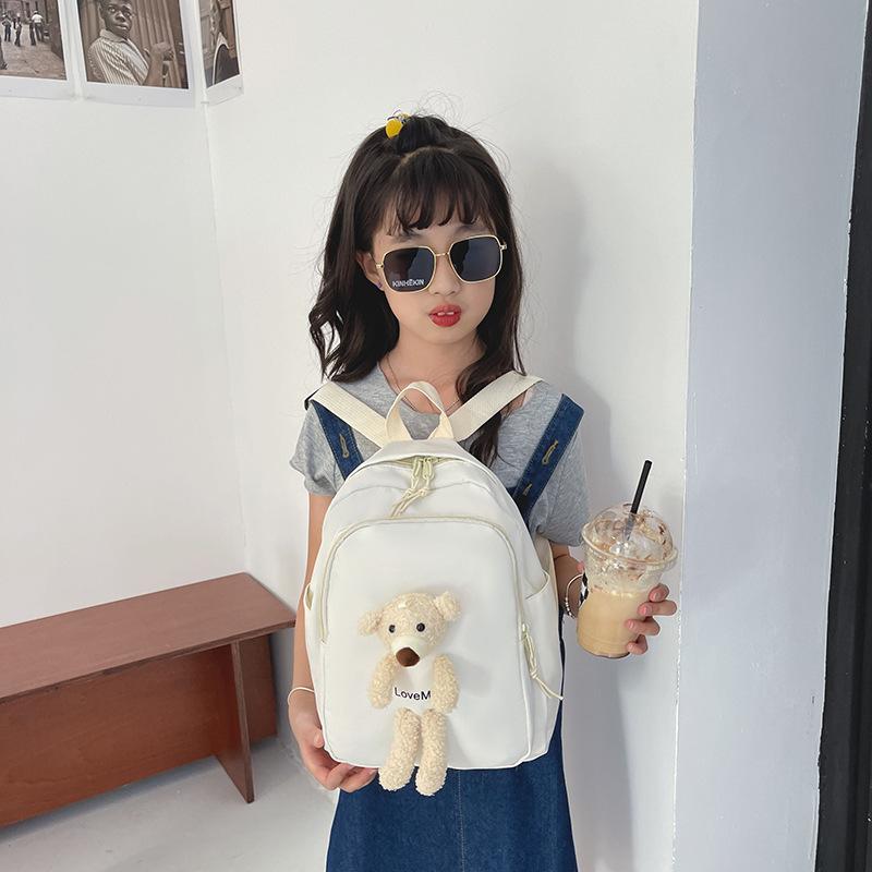 Интернет знаменитости горячая распродажа сращивание медведь детский рюкзак новый детский забавный милый рюкзак мужская и женская мода мультфильм ручная сумка