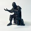 Creative 3D Printing Knight Ornaments Funny Desktop Accessory Fashion Knight Decoration  Office