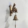 Dog Welcome Bell Vintage Shopkeepers Bell Wall Mounted Dog Door