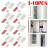 1-10 Set Magnetic Cabinet Catches Door Stops Magnet Invisible Soft-Catch Ultra-Thin Hidden Door Closet with Screw for Furniture