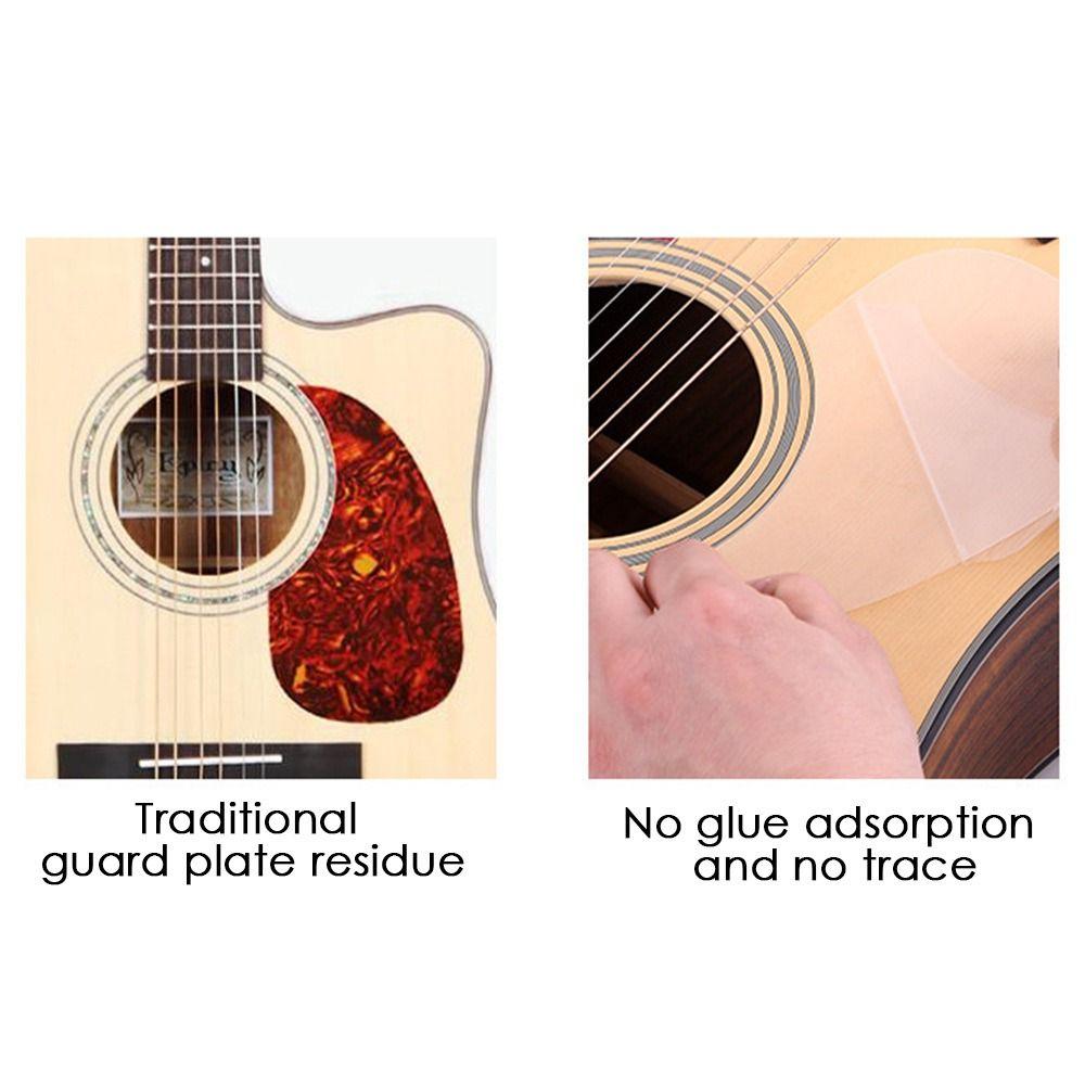 Народная акустическая мягкая пластина для царапин, защитная наклейка для гитары, наклейка с защитой, наклейка на доску
