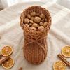 Plastic Christmas Boot Basket Handwoven Imitation Rattan Storage Basket  Bathroom