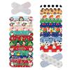 50pcs/set Cartoon Band Aid Christmas Football Prints Plasters for Wound Dressing Patch Tape Strips Kawaii Adhesive Bandages