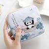 Cute PVC Sanitary Pads Bag Panda Large Capacity Coin Purse Multipurpose Lipstick Earphones Storage Cosmetic Bag