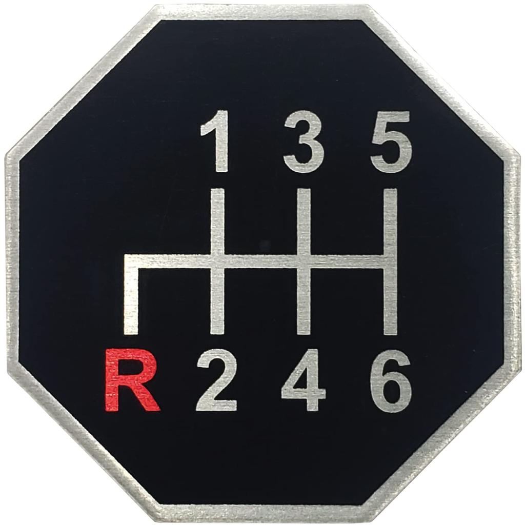 Наклейка с рисунком переключения передач JETINOUE № 7 Ranger Pro 503707