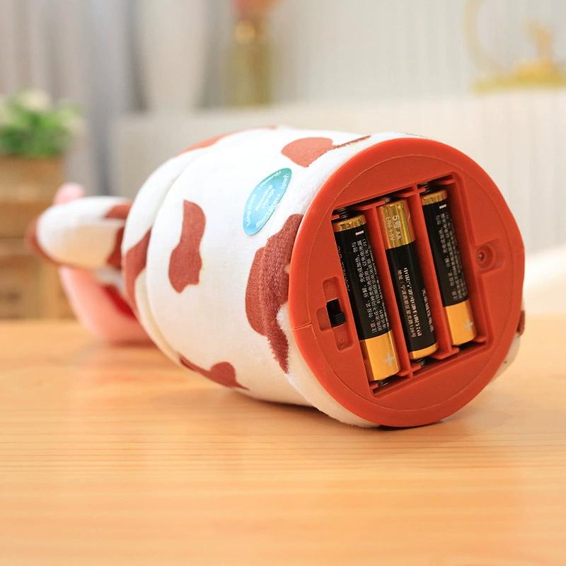 Dancing Rabbit Cow Interactive Learning Musical Speak Plush Toy Repeat Talking Plushie Gift Same Intelligent Cactus