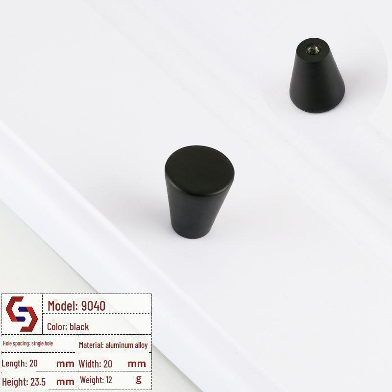 Ручка для дверцы шкафа Nordic Gold - европейский стиль, дизайн с одним отверстием