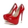 Sexy 16CM Extreme High Heels Women's Sandals Party Wedding Banquet Stiletto Shoes Fashion Platform Pumps