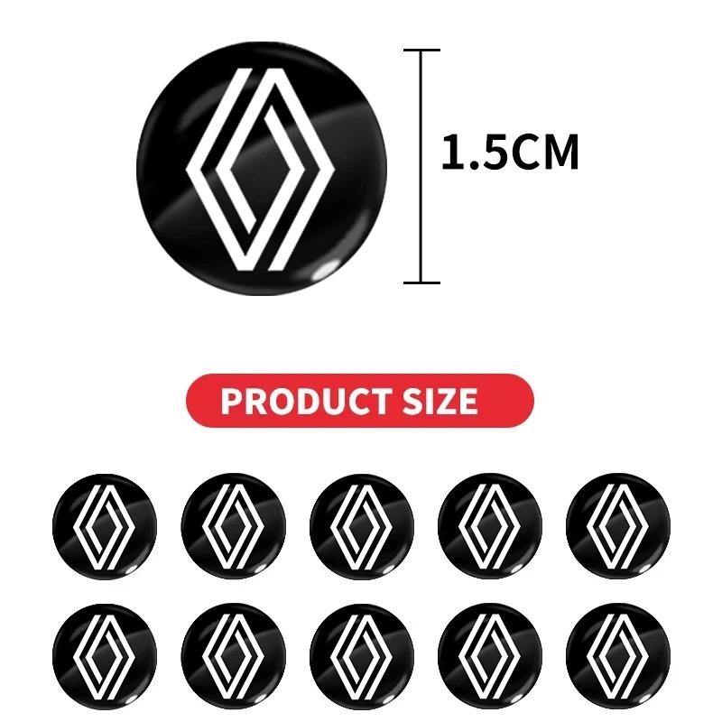 2026 Hot For Renault Hub Caps New Car Lock Keyhole Stickers Door Lock Protect Car Stickers For Renault koleos duster megane loga