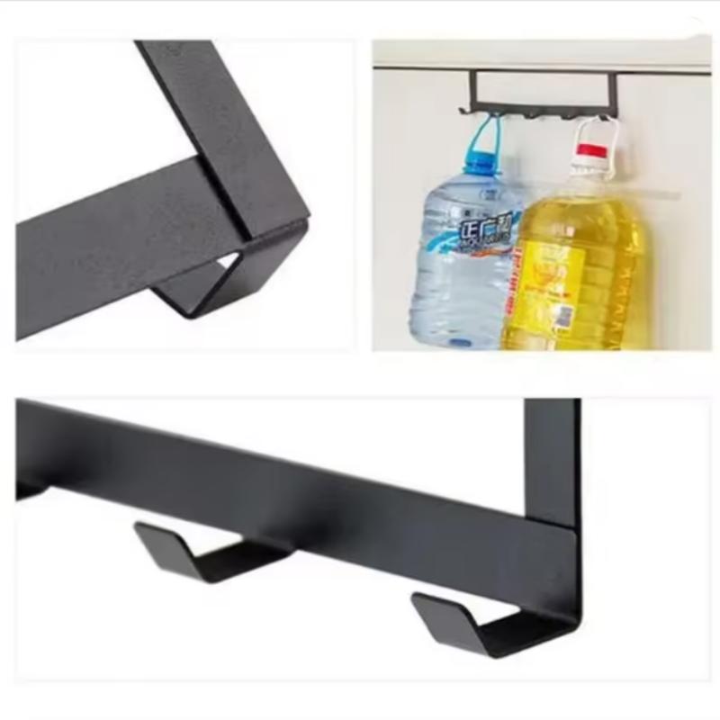 Крючки над дверью, 5 крючков, органайзер для дома, ванной комнаты, вешалка для одежды, пальто, шляпа, вешалка для полотенец, аксессуары для ванной комнаты и кухни