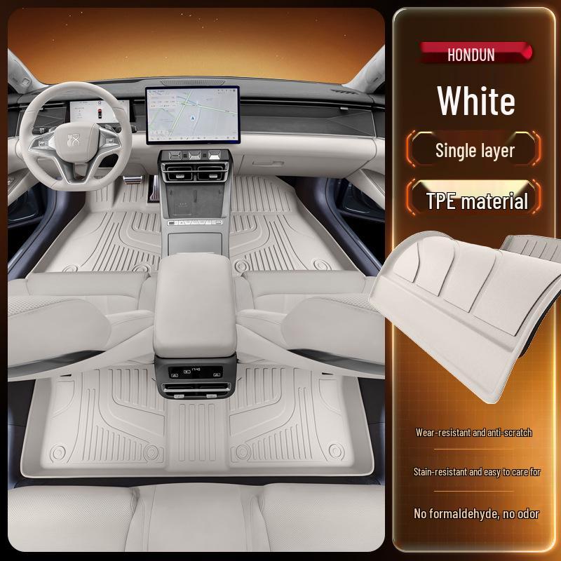 Коврики BYD Han L для TPEDM/EV25: Новые аксессуары для интерьера автомобиля для водителя и пассажира