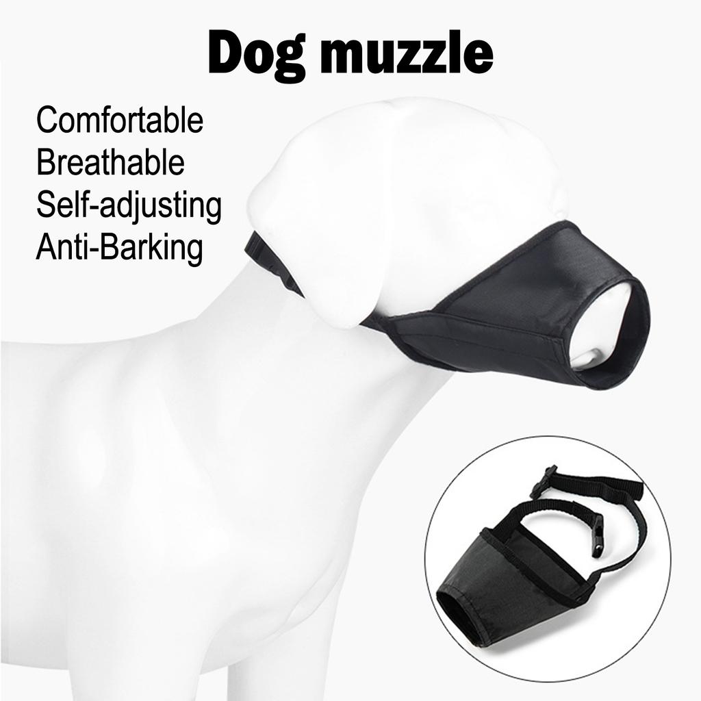 Dog Muzzle Dog Mouth Cover Anti Bite Anti Misuse Dog Mouth Cover Waterproof Dog Stop Barker Breathable Adjustable Dog