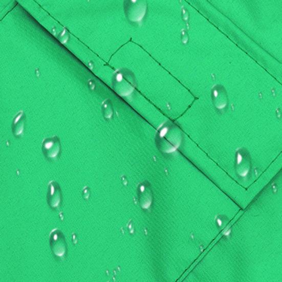 Дождевик для питомца со светоотражающей полосой Водонепроницаемая куртка-дождевик для собаки с отверстием для поводка Регулируемый дождевик для собаки с капюшоном для маленьких и средних собак