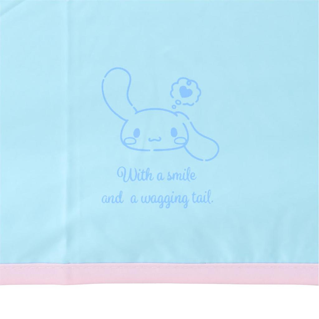 Зонт складной Sanrio Cinnamoroll для защиты от солнца и УФ-лучей, светоблокирующий, номер товара 298271 (САНРИО) Дождь, 100% полиэстер, (Более 99,9%), (Над