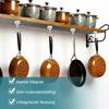 ZEXEF Multi Purpose Metal Strong Magnetic Storage Hooks for Door Kitchens Refrigerators and Garage Walls Storage Hooks