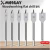 6pc 1 Set 10-25mm Hex Shank Spade Flat Auger Boring Wood Drill Bit Set Power Tools Hole Saw Woodworking Flat Drill Bits Hole Saw