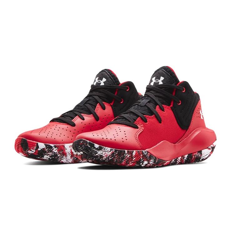 (GS) Under Armour Jet '21 'Red Black Camo' Kids' 3024794-600