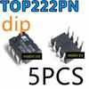 5 шт. оригинальный TOP222 TOP222P TOP222PN DIP-7 микросхема управления питанием переключателя, микросхема источника питания, микросхема для ЖК-дисплея