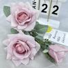 No Iptheme Faux Rose Decorative Wall Piece For Wedding Photography Home Styling