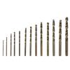 13Pcs Twisted Drill Bit High Speed Steel HSS CO Straight Handle M35 Drilling Tool