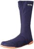 Works Homme Tabi Socks with Resin Toe 10 Large Size Cm Men's Cap, Seams, Navy, 24.5 (100-10)