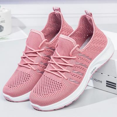 Обувь женская дышащая сетка модные кроссовки балетки женские кроссовки без застежек женские мокасины повседневная обувь